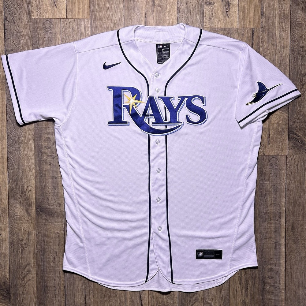 New Nike Tampa Bay Rays Authentic On-Field Elite Stitched Jersey Men 52 2XL $285